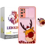 کاور لاین کینگ مدل K Mickep مناسب برای گوشی موبایل شیائومی Poco M3 Pro به همراه پایه نگهدارنده