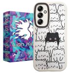 کاور لاین کینگ مدل گربه مناسب برای گوشی موبایل سامسونگ Galaxy A24