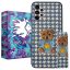 کاور لاین کینگ مدل پارچه ای 3D مناسب برای گوشی موبایل سامسونگ Galaxy A53 به همراه پایه نگهدارنده