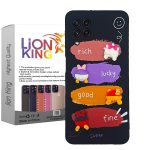 کاور لاین کینگ مدل Dizni مناسب برای گوشی موبایل سامسونگ Galaxy A22 4G