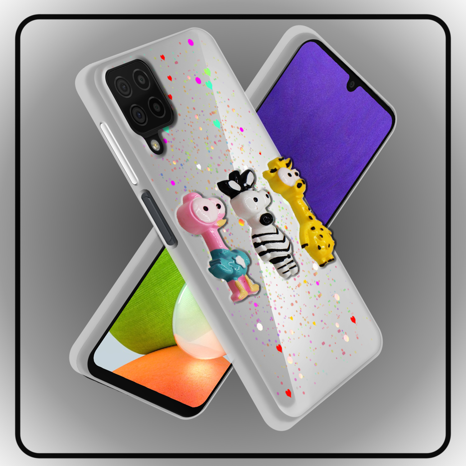 کاور لاین کینگ مدلgorekharvazarafeh مناسب برای گوشی موبایل سامسونگ Galaxy A22 4G