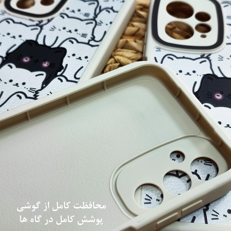 کاور لاین کینگ مدل گربه مناسب برای گوشی موبایل شیائومی Redmi Note 12 Pro 5G
