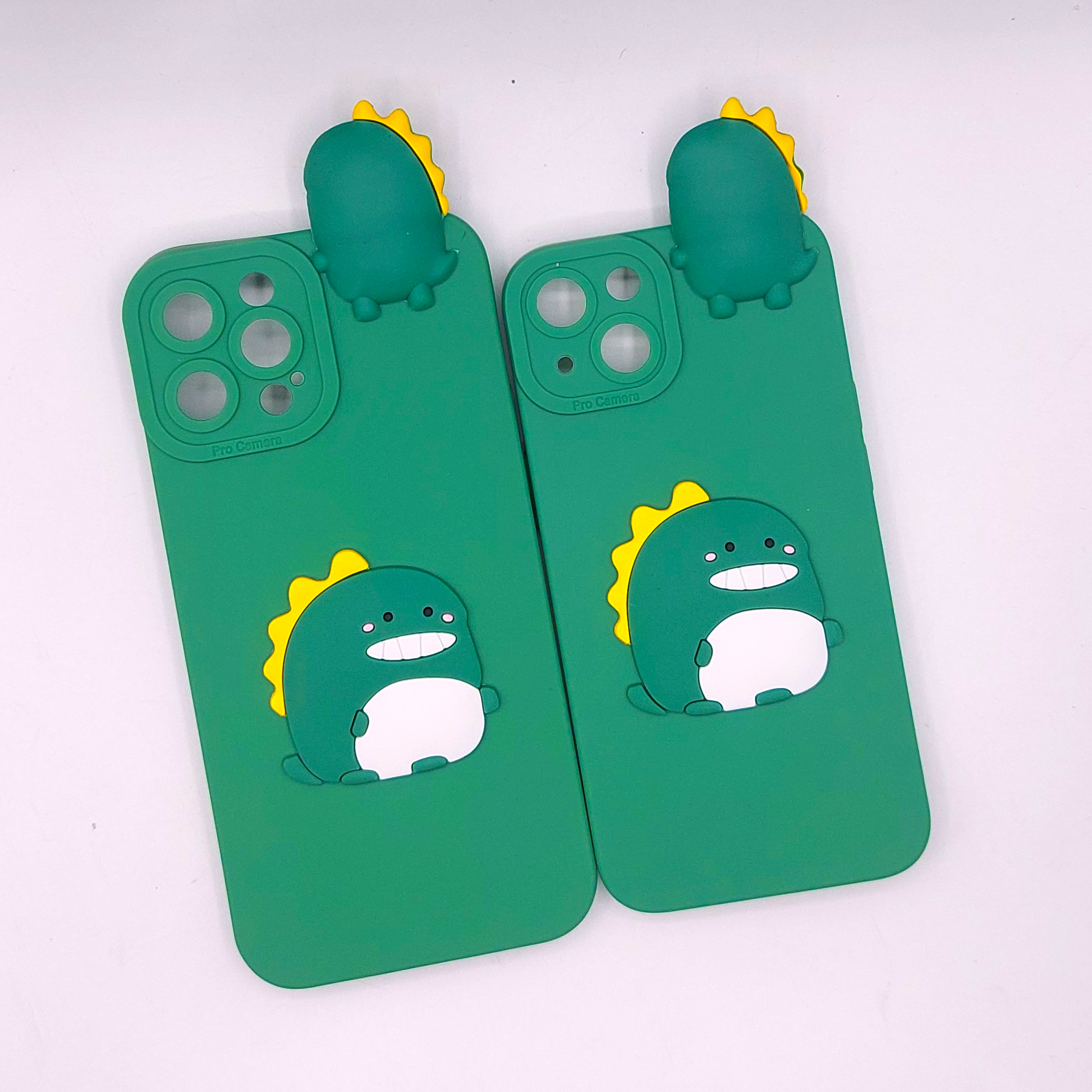 کاور طرح دایناسورAFF مناسب برای گوشی موبایل اپل IPhone 13 pro Max به همراه بند آویز