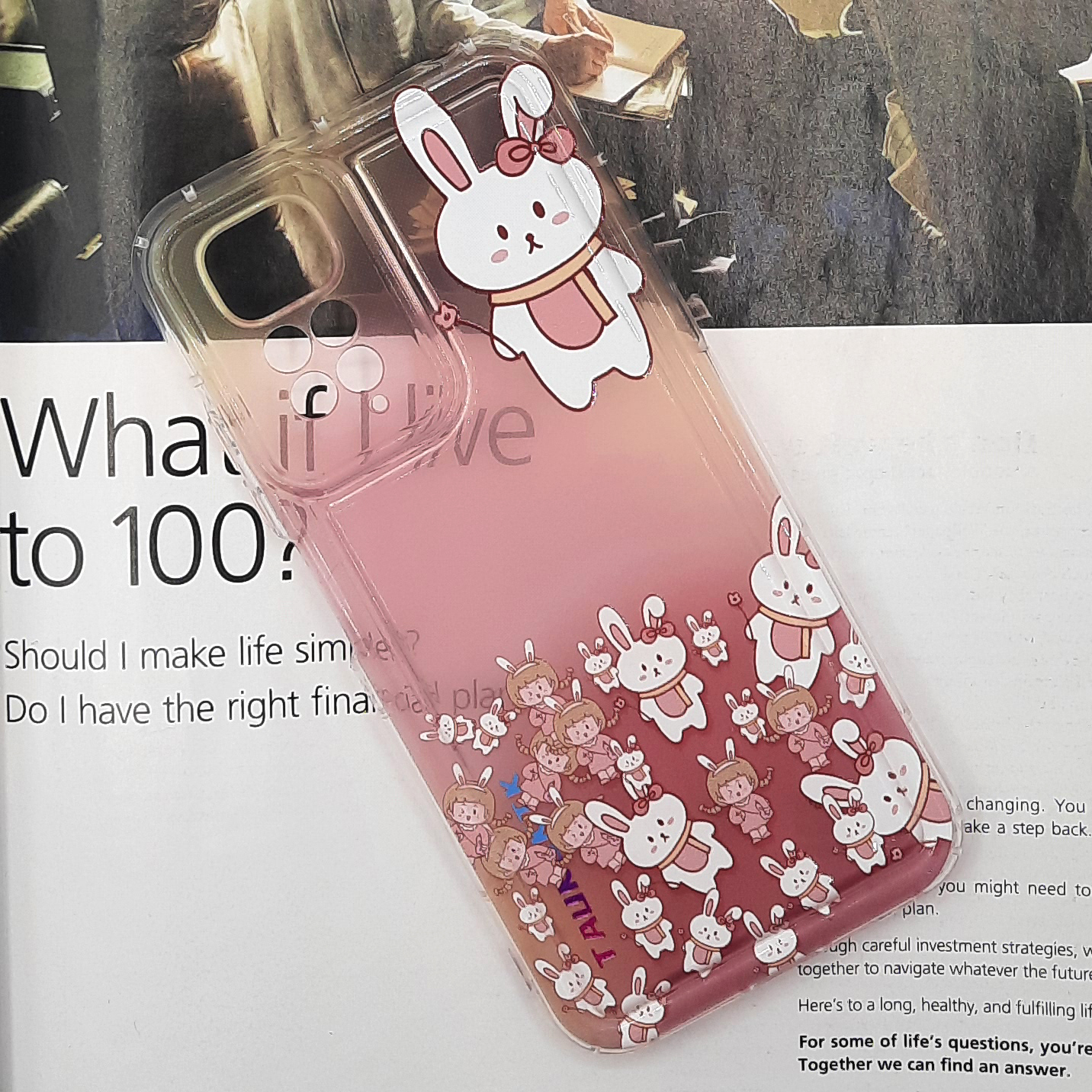کاور لاین کینگ مدل خرگوش گوگولی مناسب برای گوشی موبایل  شیائومی Redmi Note 12 Pro 4G