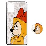 کاور مدل میکی موس مناسب برای گوشی موبایل سامسونگ Galaxy A31 به همراه پاپ سوکت