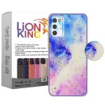 کاور لاین کینگ مدل Kahkeshaniha مناسب برای گوشی موبایل سامسونگ Galaxy A02s  به همراه پایه نگهدارنده