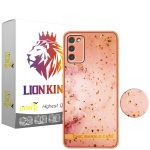 کاور لاین کینگ مدل کهکشانA مناسب برای گوشی موبایل سامسونگ GALAXY A02S به همراه پایه نگهدارنده