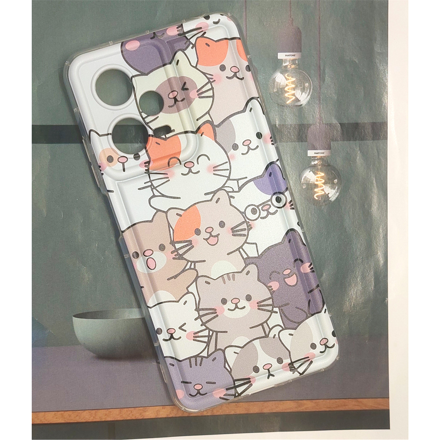 کاور لاین کینگ مدل گربه هاااااااTPU مناسب برای گوشی موبایل شیائومی Redmi Note 12 Pro 5G