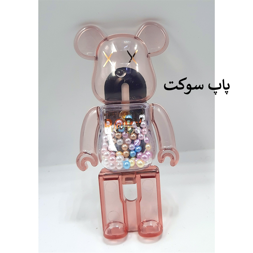 کاور لاین کینگ مدل تدی آکواریومی مناسب برای گوشی موبایل سامسونگ Galaxy A13 4G به همراه پایه نگهدارنده