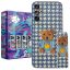 کاور لاین کینگ مدل پارچه ای 3D مناسب برای گوشی موبایل سامسونگ Galaxy A14 / A14 5G به همراه پایه نگهدارنده