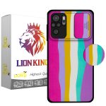 کاور لاین کینگ مدل Raginkamani2 مناسب برای گوشی موبایل شیائومی Redmi Note10/10S به همراه پایه نگهدارنده