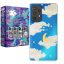 کاور لاین کینگ مدل هولوگرامی ابر وماه مناسب برای گوشی موبایل سامسونگ Galaxy A32 4G
