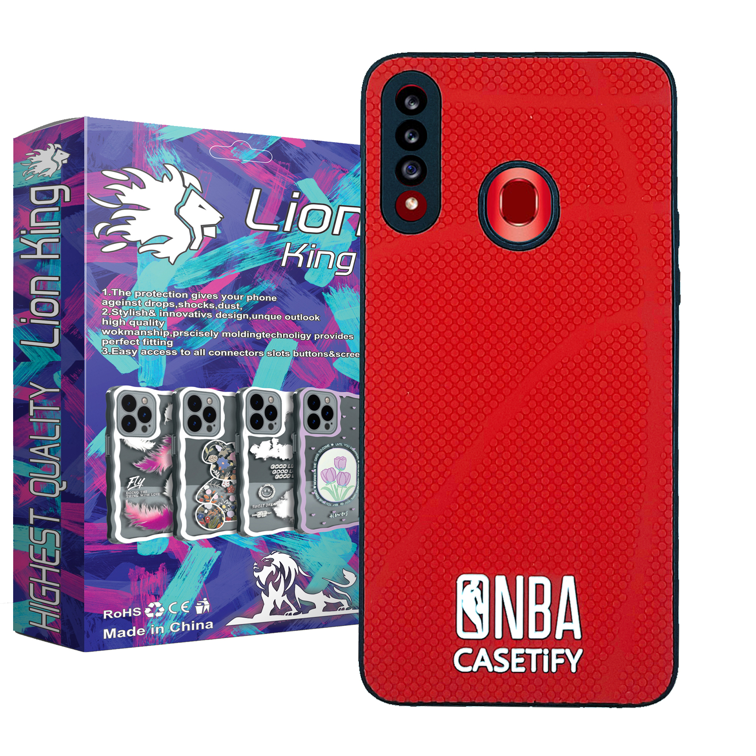 کاور لاین کینگ مدل NBA مناسب برای گوشی موبایل سامسونگ Galaxy A20s