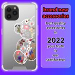 کاور لاین کینگ مدل آینه ایی نشکن طرح خرس مناسب برای گوشی موبایل اپل IPhone 13 pro