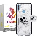 کاور لاین کینگ مدل Mickey2 مناسب برای گوشی موبایل سامسونگ Galaxy A11 به همراه پایه نگهدارنده
