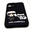 کاور لاین کینگ مدل  گربه و مردعینکی مناسب برای گوشی موبایل اپل IPhone 13 pro به همراه پایه نگهدارنده