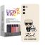 کاور لاین کینگ مدل مرد وگربه 3d keremii  مناسب برای گوشی موبایل سامسونگ Galaxy A03s