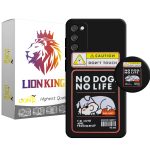 کاور لاین کینگ مدل NO DOG NO LIFE مناسب برای گوشی موبایل سامسونگ Galaxy A03s به همراه پایه نگهدارنده