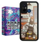 کاور لاین کینگ طرح کافه چی مناسب برای گوشی موبایل شیائومی Redmi 12C / Poco C55