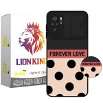 کاور لاین کینگ مدل FOREVER LOVE مناسب برای گوشی موبایل شیائومی Redmi Note10/10S به همراه پایه نگهدارنده