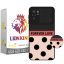 کاور لاین کینگ مدل FOREVER LOVE مناسب برای گوشی موبایل شیائومی Redmi Note10/10S به همراه پایه نگهدارنده