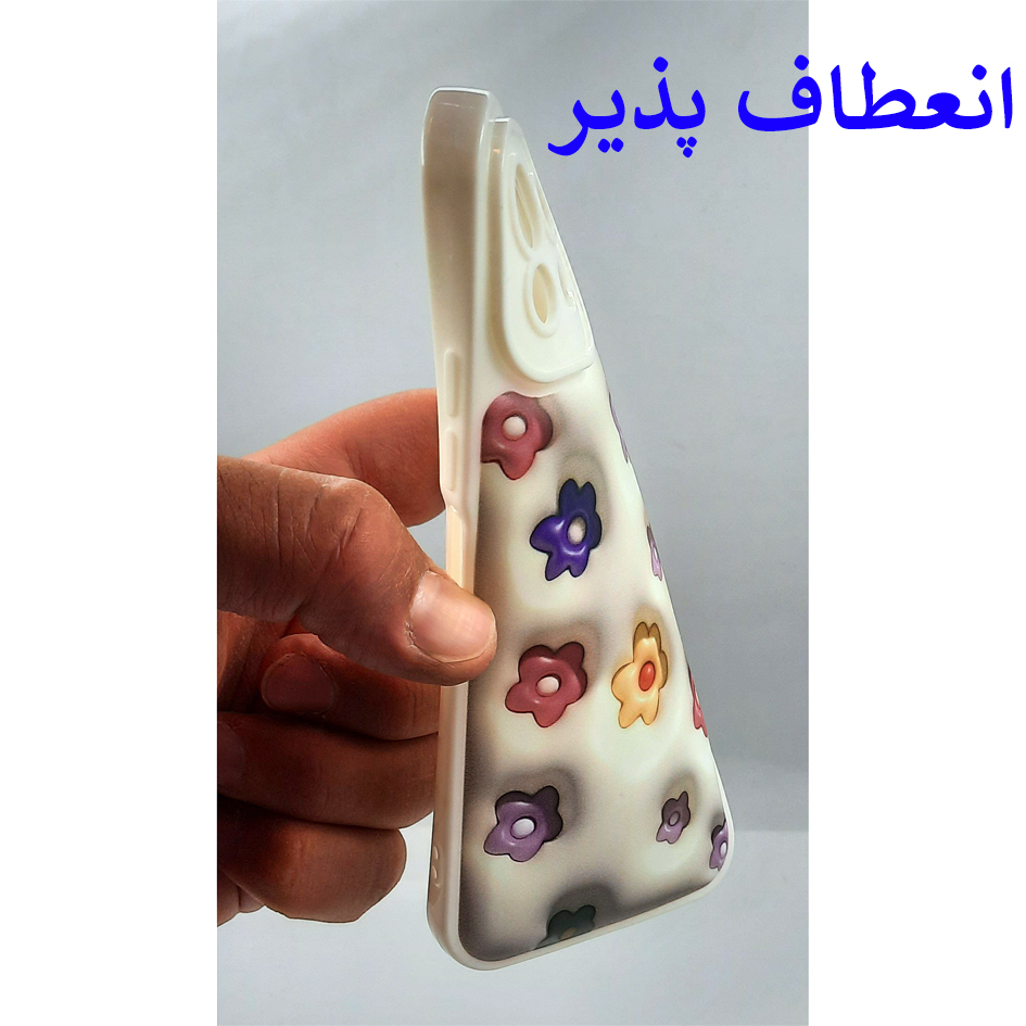 کاور لاین کینگ مدل گل غیربرجسته مناسب برای گوشی موبایل شیائومی Redmi Note10/10S