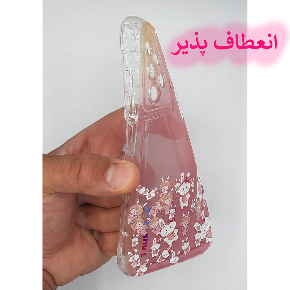 کاور لاین کینگ مدل خرگوش گوگولی مناسب برای گوشی موبایل  اپل IPhone 13 pro Max