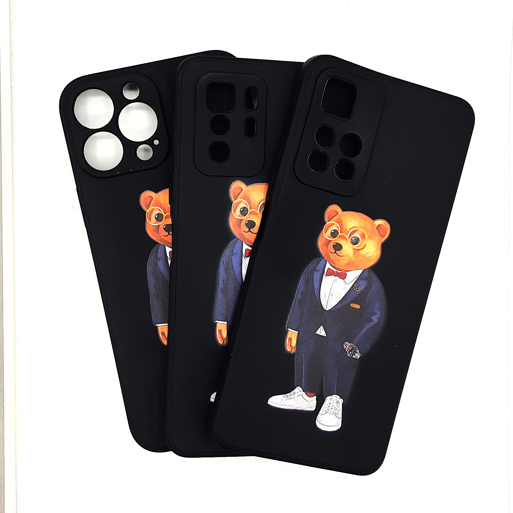 کاور لاین کینگ مدل Bearcot مناسب برای گوشی موبایل سامسونگ Galaxy A32 4G به همراه پایه نگهدارنده