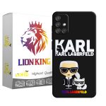 کاور لاین کینگ مدل مرد وگربه 3D  مناسب برای گوشی موبایل سامسونگ Galaxy A71