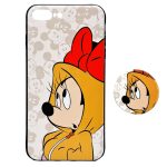 کاور مدل میکی موس مناسب برای گوشی موبایل اپل iPhone 7/8 Plus به همراه پاپ سوکت