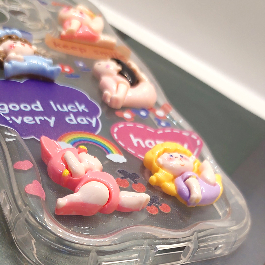 کاور لاین کینگ مدل دخترژیمناستیک کار مناسب برای گوشی موبایل سامسونگ Galaxy A14 / A14 5G