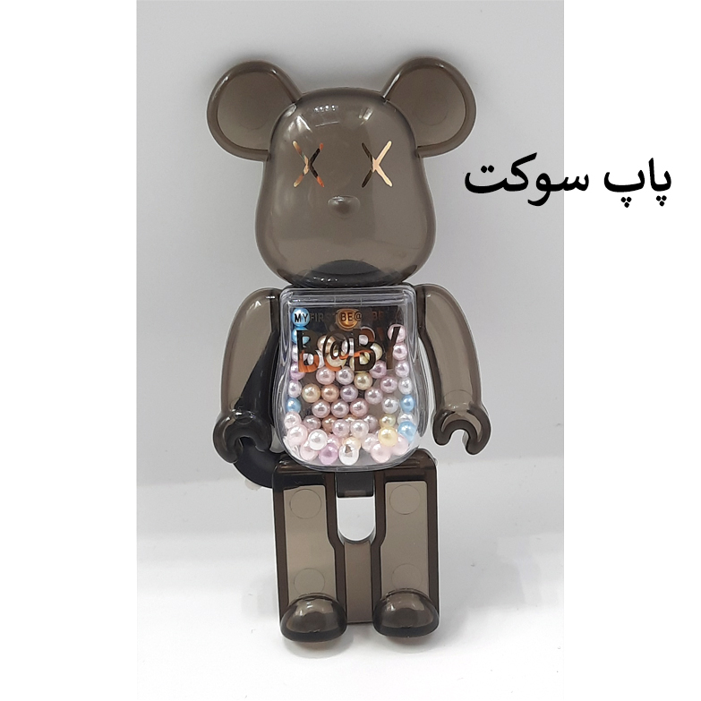 کاور لاین کینگ مدل تدی آکواریومی مناسب برای گوشی موبایل سامسونگ Galaxy A13 4G به همراه پایه نگهدارنده
