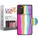 کاور لاین کینگ مدل Raginkamani2 مناسب برای گوشی موبایل سامسونگ Galaxy A03s به همراه پایه نگهدارنده