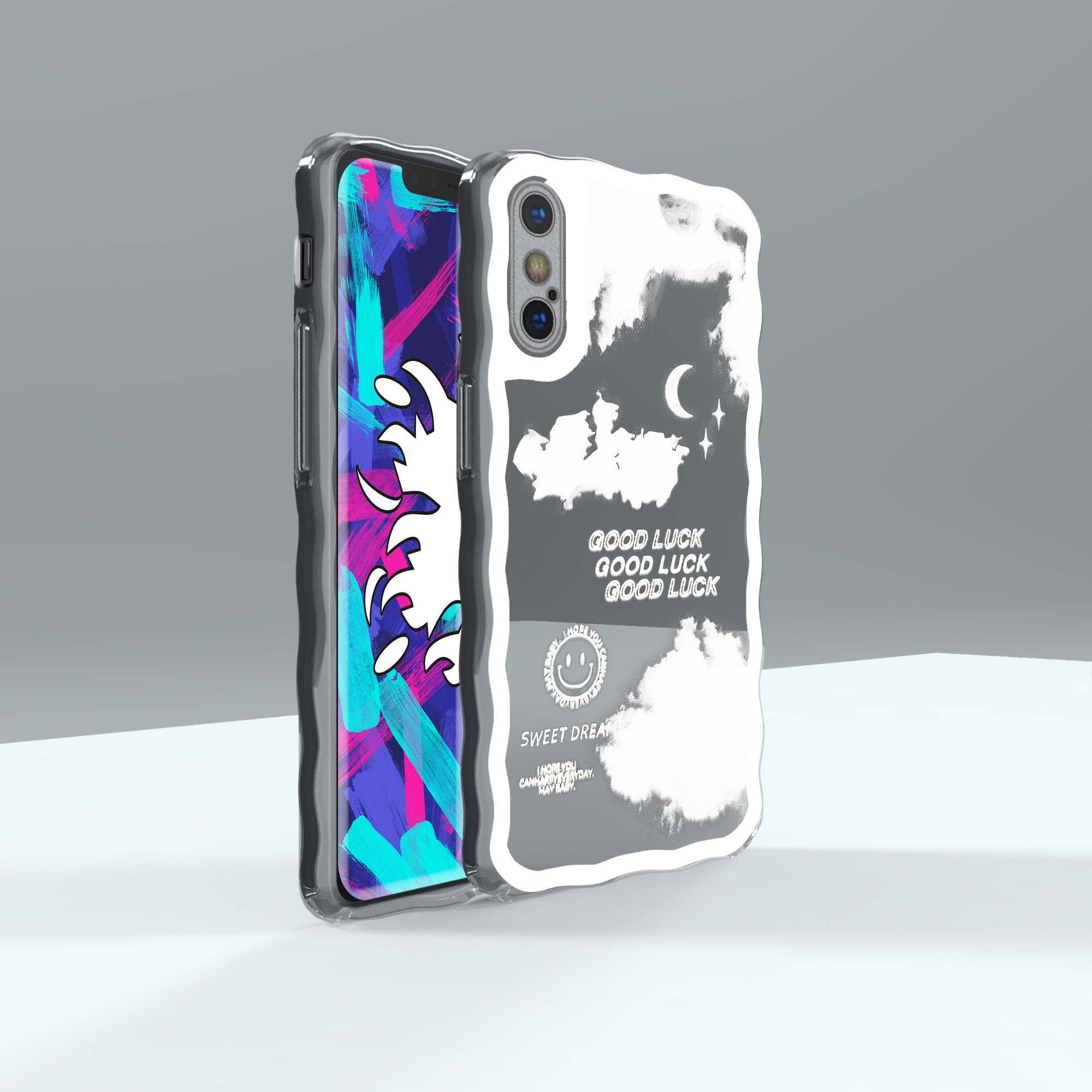 کاور لاین کینگ مدل Abresefidmojdar مناسب برای گوشی موبایل اپل iPhone X/Xs
