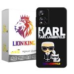 کاور لاین کینگ مدل مرد وگربه 3D مناسب برای گوشی موبایل شیائومی Redmi Note 11 5G / Poco M4 Pro 5G