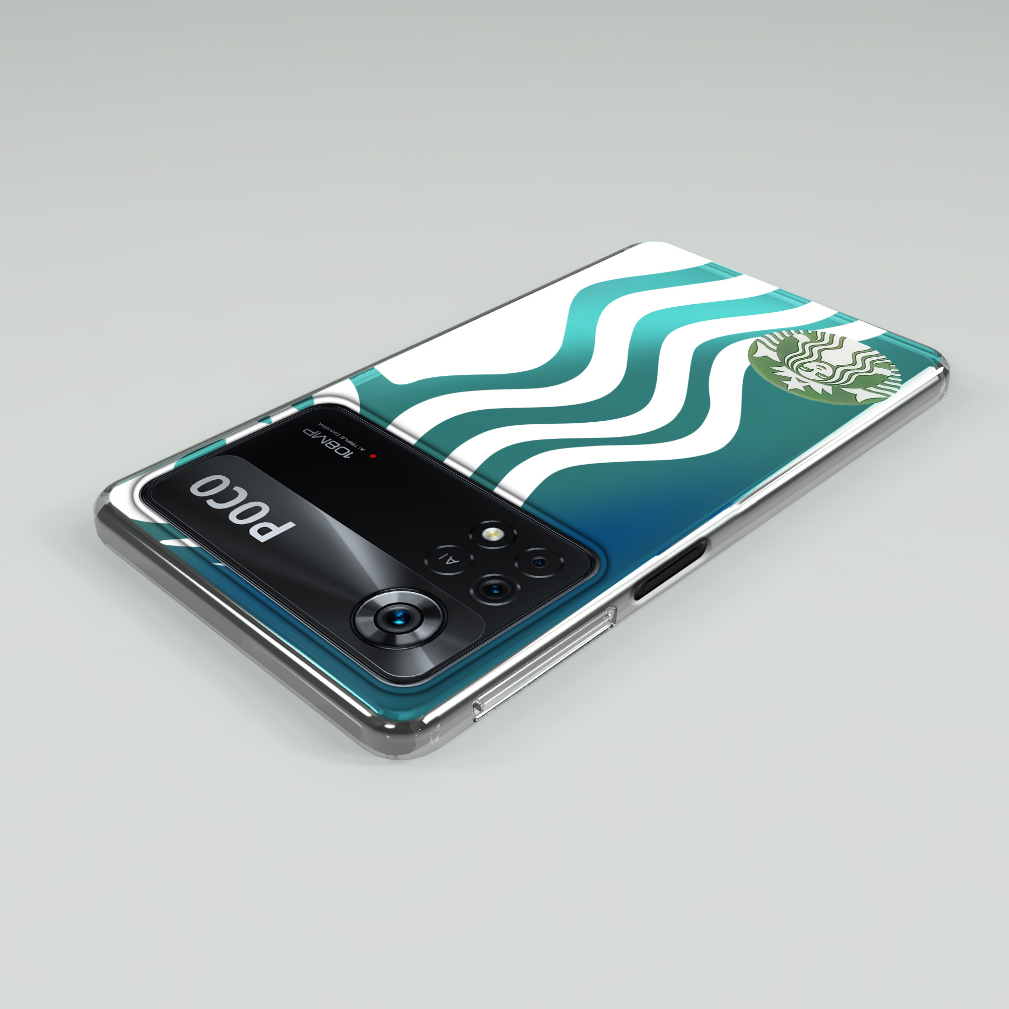 کاور لاین کینگ مدل هولوگرامی  bax مناسب برای گوشی موبایل شیائومی Poco X4 Pro 5G