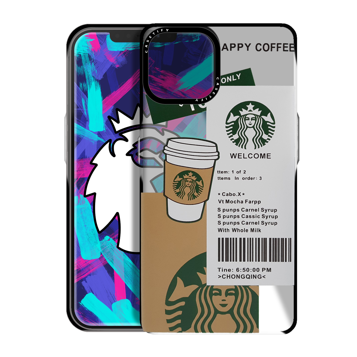 کاور لاین کینگ مدل  casecafeh مناسب برای گوشی موبایل اپل IPhone 14