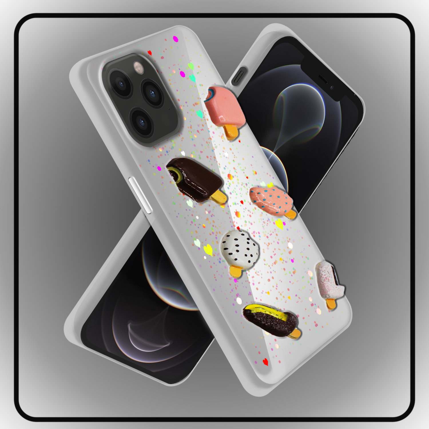 کاور لاین کینگ مدل icecrime مناسب برای گوشی موبایل اپل iPhone 12 Pro Max