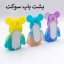 کاور لاین کینگ مدل تدی  النگویی مناسب برای گوشی موبایل شیائومی Mi 12T / 12T Pro به همراه پایه نگهدارنده و بند آویز
