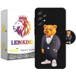 کاور لاین کینگ مدل Bearcot مناسب برای گوشی موبایل سامسونگ Galaxy A32 4G به همراه پایه نگهدارنده