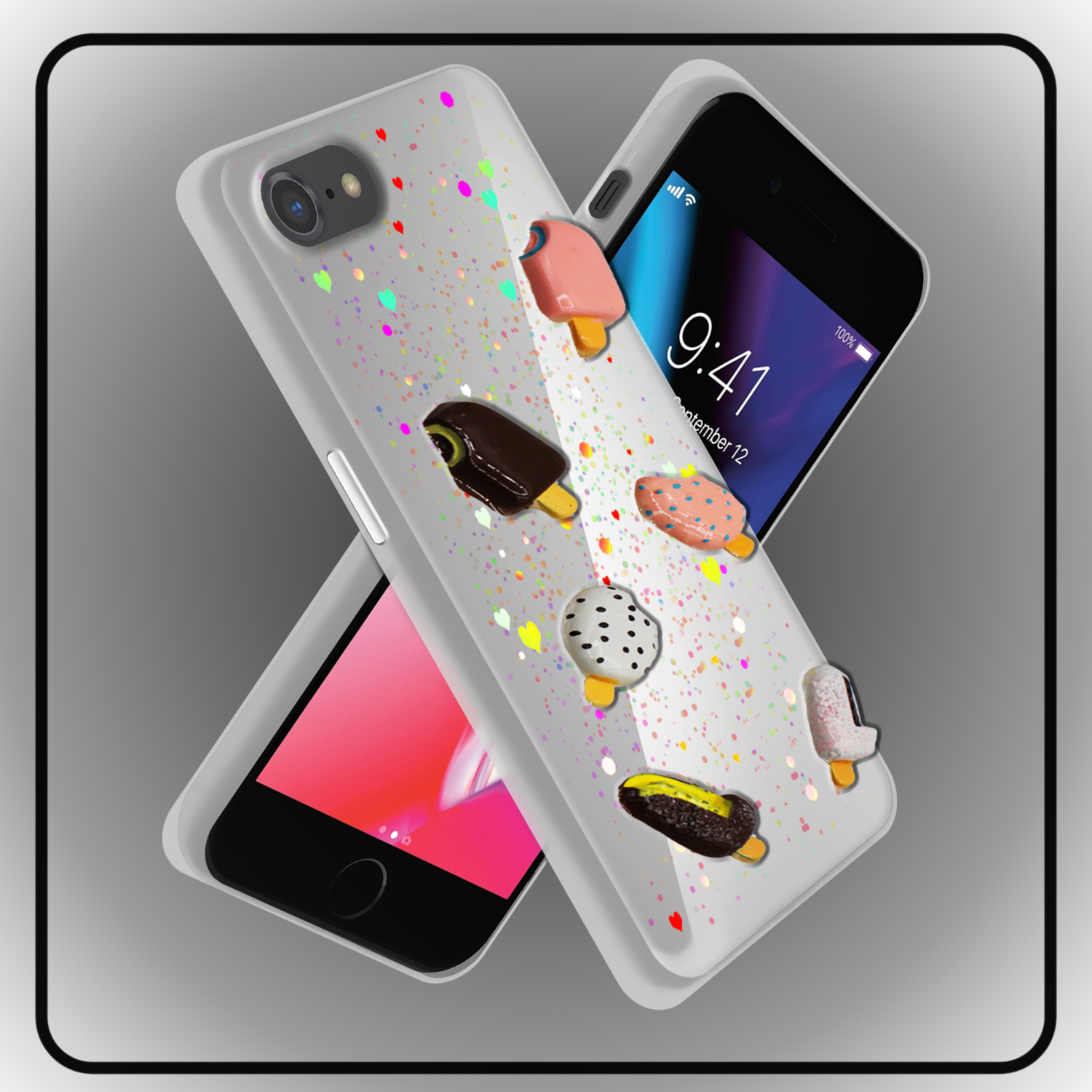 کاور لاین کینگ مدل icecrime مناسب برای گوشی موبایل اپل iPhone 6/6s