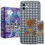 کاور لاین کینگ مدل پارچه ای 3D مناسب برای گوشی موبایل سامسونگ Galaxy A04 / A04e به همراه پایه نگهدارنده