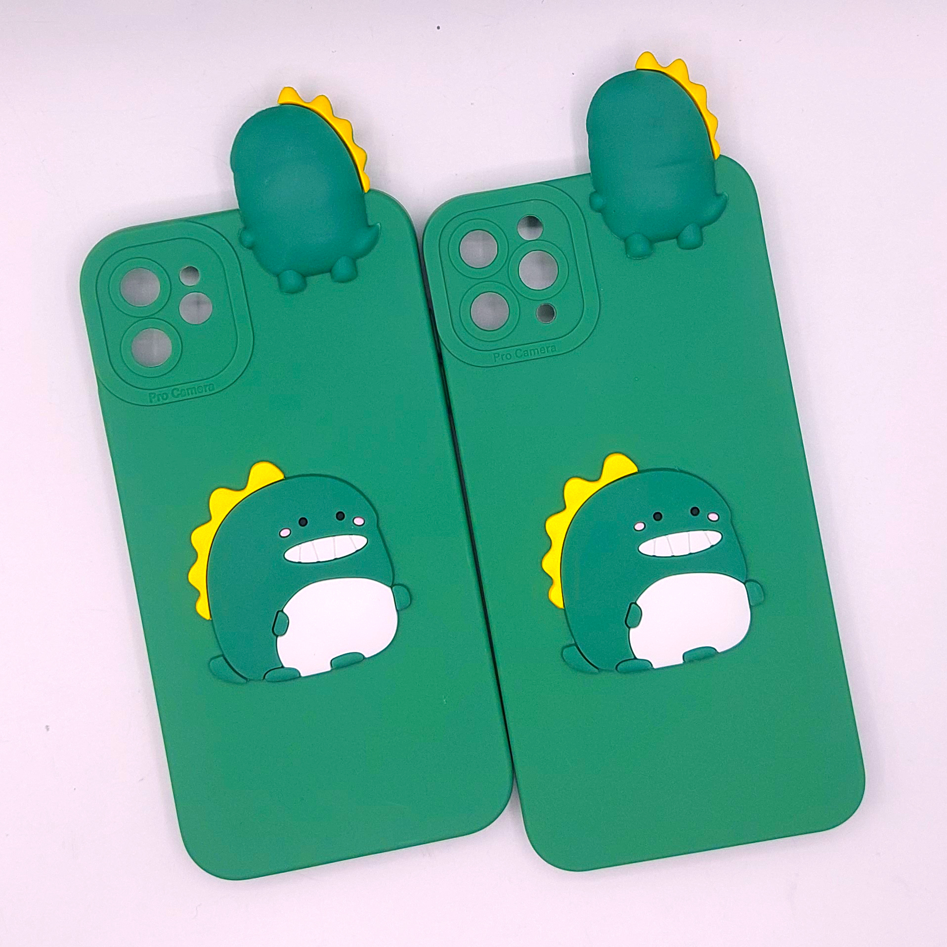 کاور طرح دایناسورAFF مناسب برای گوشی موبایل اپل IPhone 11 pro Max به همراه بند آویز
