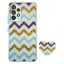 کاور مدل ZIGZAG مناسب برای گوشی موبایل سامسونگ Galaxy A72 به همراه پایه نگهدارنده