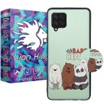 کاور لاین کینگ مدل 3bear مناسب برای گوشی موبایل سامسونگ Galaxy A42 به همراه پایه نگهدارنده