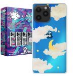 کاور لاین کینگ مدل هولوگرامی ابر وماه مناسب برای گوشی موبایل اپل IPhone 13 pro Max