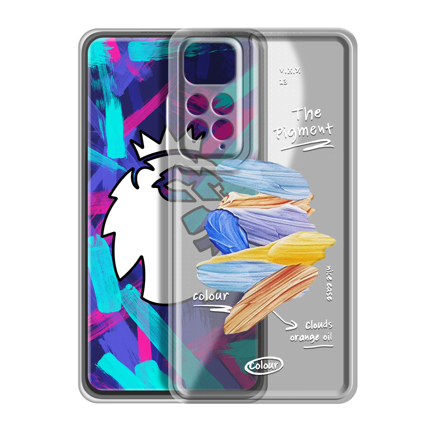 کاور لاین کینگ مدل PIGMENT مناسب برای گوشی موبایل شیائومی Redmi Note 11 Global / Note 11S