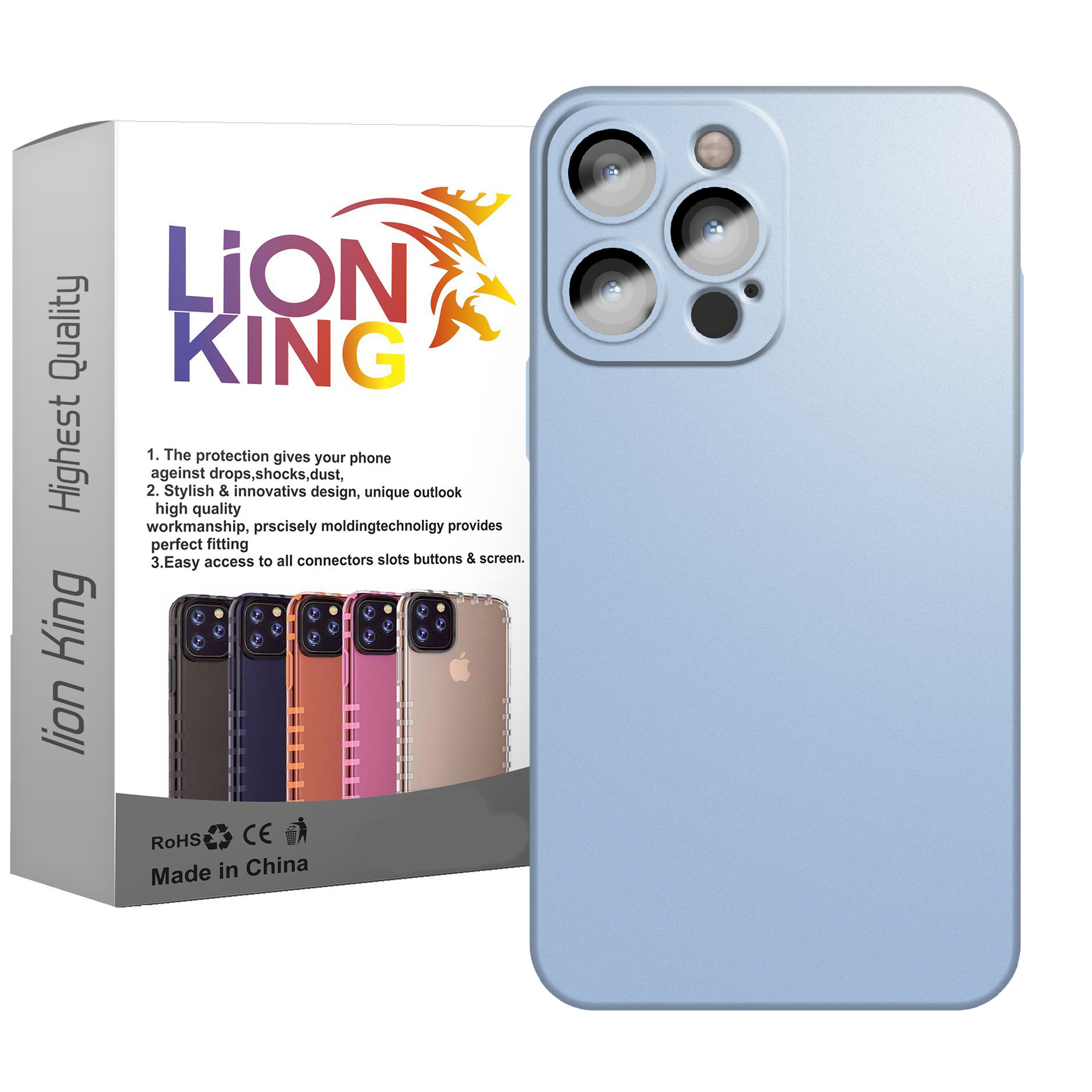 کاور لاین کینگ مدل lphoni مناسب برای گوشی موبایل اپل IPhone 13 pro Max