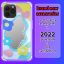 کاور لاین کینگ مدل آینه ایی طرح گل مناسب برای گوشی موبایل اپل IPhone 13 pro Max