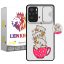 کاور لاین کینگ مدل catlivani2 مناسب برای گوشی موبایل شیائومی Redmi Note10/10S به همراه پایه نگهدارنده